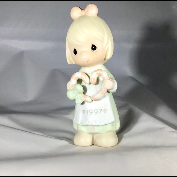 ❤️PRECIOUS MOMENTS Candy Cane figurine 1997 - Picture 7 of 14